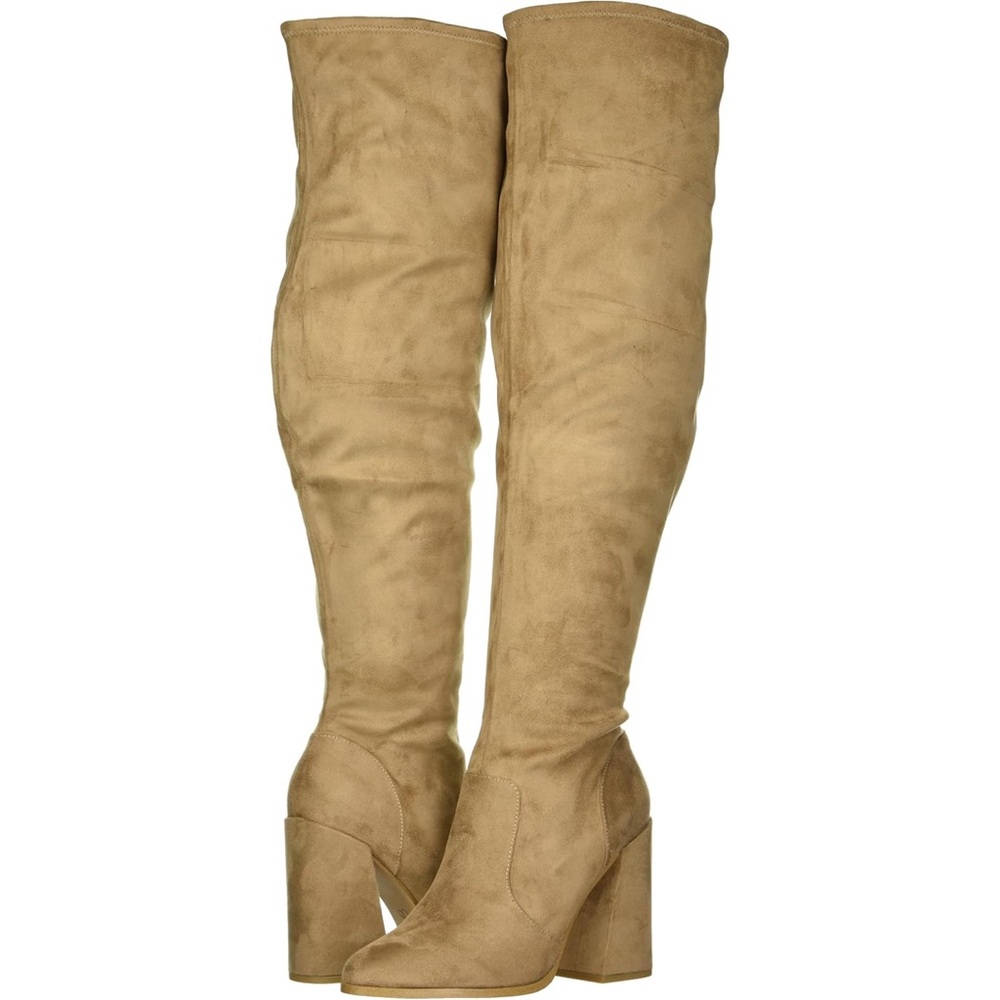 Jessica Simpson Tan Over the Knee Boots